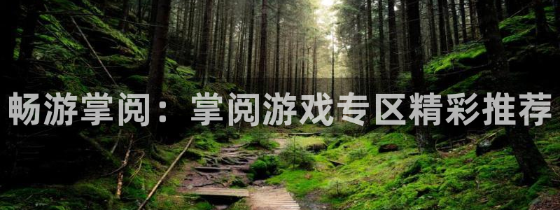 星欧娱乐下载：畅游掌阅：掌阅游戏专区精彩推荐