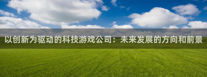 星欧娱乐的意思：以创新为驱动的科技游戏公司：未来发展的方向和
